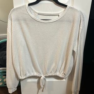 White Hollister Sweater Size XS